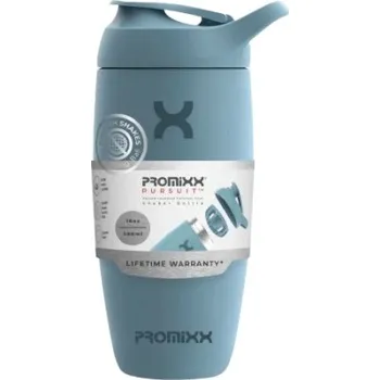 Shaker PROMiXX Pursuit Insulated Stainless Steel šejkr 550 ml - ocean calm blue + Sleva 3 % pro registrované