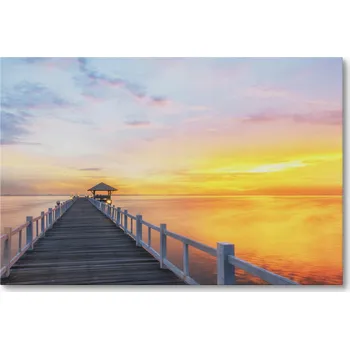 Obraz Obraz na plátně ZÁPAD SLUNCE NAD ZÁTOKOU V BANGKOKU 70 x 50 cm