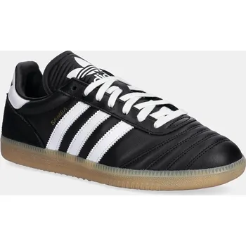 Dámské tenisky Kožené tenisky adidas Originals Samba JP, 41 1/3, černá, 99X