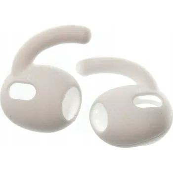 Sluchátka Sportovní špunty do uší pro Apple AirPods 3, bílé