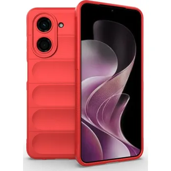Pouzdro na mobilní telefon Rugg odolný gelový obal na Xiaomi Redmi A5 (171.7x77.8x8.3mm) - červený