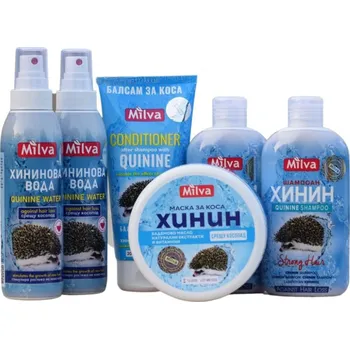 Vlasová regenerace Milva Chinín Complete Kompletní kúra proti vypadávání vlasů + dárek Matrix Food For Soft Hydratačný kondicionér 50ml zdarma