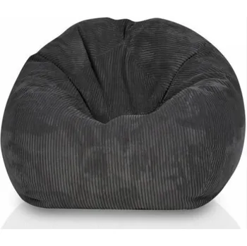 Sedací pytel Sedací vak Sakwa strukturovany TiaHome Tmavě hnědá