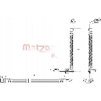 Brzdová hadice Metzger 4110879 Brzdová hadice