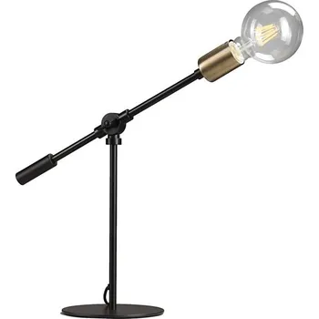 Lampička ONLI - Stolní lampa ASTE 1xE27/15W/230V 45 cm černá/zlatá