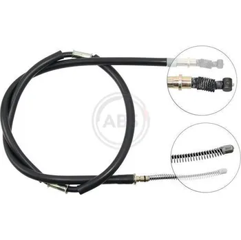 Lanko parkovací brzdy Tažné lanko, parkovací brzda A.B.S. K19577