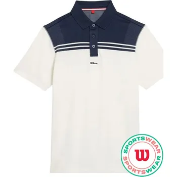 Pánské tričko Pánské tenisové polo tričko Wilson All Seasons Béžový (S)
