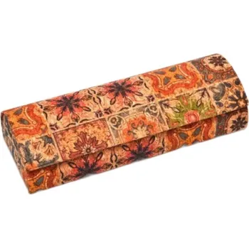 Brýlová obroučka Korkové pouzdro na brýle - Barevné dlaždice