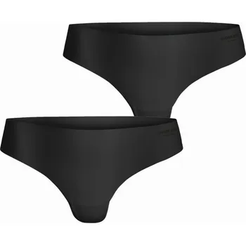 Kalhotky Kalhotky Björn Borg Performance Thong 2P - black Černý (XS)