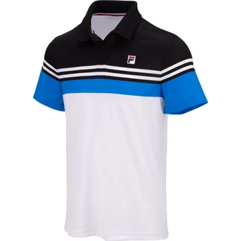 Pánské tenisové polo tričko Fila Paul Polo - white Bílý (S)