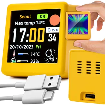 Meteostanice Meteostanice Renew Force MINI METEOSTANICE NA STŮL OLED HODINY BUDÍK