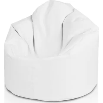 Sedací pytel Sedací vak hruška Star ekokůže TiaHome Světle šedá