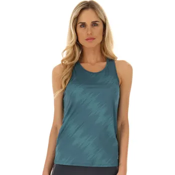 Dámský tenisový top Lotto Running Tyrkysový (S)