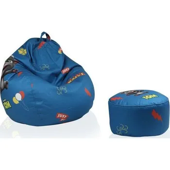 Sedací pytel Sedací vak Sakwa Tom TiaHome Černá