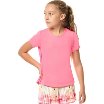 Dívčí tričko Dívčí trička Lucky in Love Core Dynamic High-Low S/S Girls - pink Růžový (XXS)