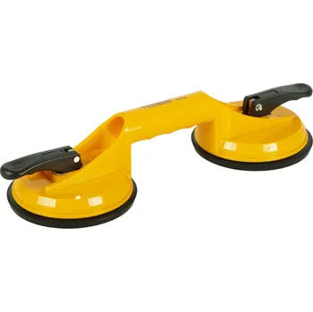 Dvojitá přísavka na sklo, 2 x 123 mm - HT423112