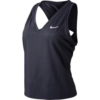 Dámský tenisový top Nike Court Dri-Fit Victory Tank W Modrý (L)
