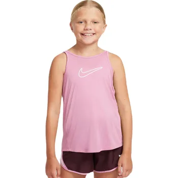 Dívčí trička Nike Kids One Classic Dri-Fit Růžový (XL)