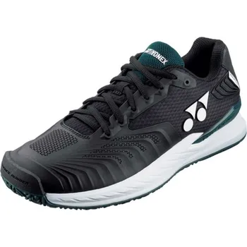 Pánská tenisová obuv Pánská obuv Yonex Power Eclipsion 4 Clay - black/green Černý, Zelený (44)