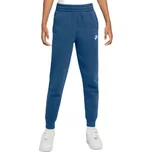 Chlapecké tepláky Nike Kids Club Fleece Jogger - court blue/white Modrý (XS)