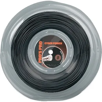 Struna na výplet tenisové rakety Tenisový výplet Pro's Pro Cyber Power (200 m) Černý (1.20 mm)