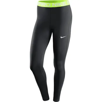 Dámské oblečení Legíny Nike Pro 365 Tight - black/volt/white Černý (XS)