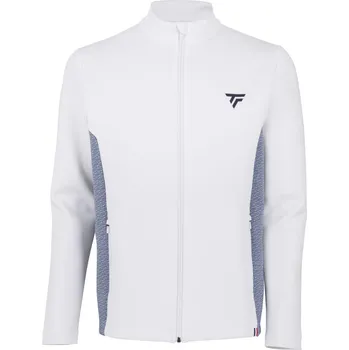 Pánská mikina Pánská tenisová mikina Tecnifibre Tour Jacket - white Bílý (XXL)