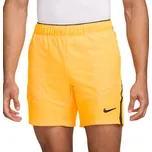 Pánské tenisové kraťasy Nike Court Dri-Fit Advantage 7" Tennis Short - laser orange/black/black Oranžový (XXL)