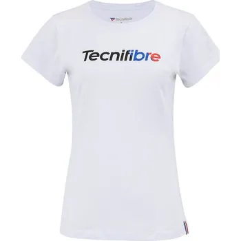 Dámské tričko Dámské tričko Tecnifibre Club Tee 22 Bílý (XS)