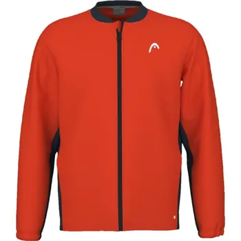 Pánská mikina Pánská tenisová mikina Head Breaker Jacket - orange alert/navy Oranžový (M)