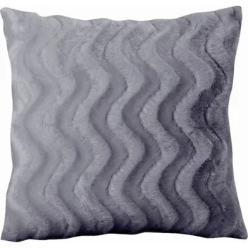 Povlak na dekorativní polštářek Dekorační povlak na polštář LUXIMA 40x40 + 15 cm s překladem, šedý