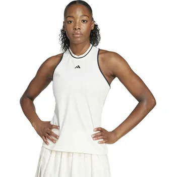 Dámský tenisový top Adidas Heritage Tennis Classic Tank Zelený, Bílý (XS)