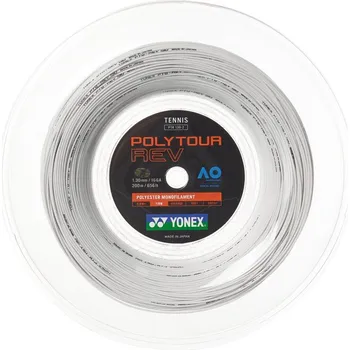 Struna na výplet tenisové rakety Tenisový výplet Yonex Poly Tour Rev (200 m) Bílý (1.20 mm)