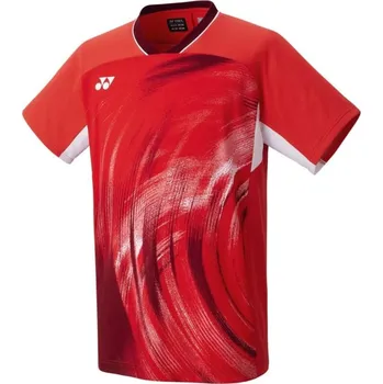 Pánské tričko Pánské tričko Yonex Crew Neck Červený (M)