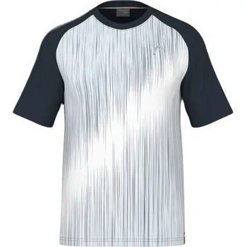 Pánské tričko Pánské tričko Head Performance - print perf/navy Modrý (XL)