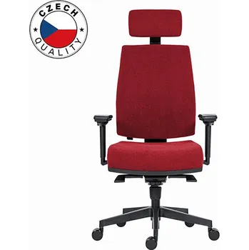 Powerton Kancelářské ergonomické křeslo Jana, Červené