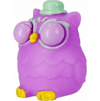 Hračka pro nejmenší Hračka Sova 7 cm MEGA CREATIVE HRAČKY pro malé děti Super