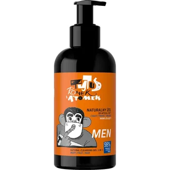 Koupelová kosmetika 4ORGANIC_Tytus Romek i A'Tomek hydratační mycí gel na tělo, obličej a vlasy 3 v 1 200 ml