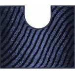 GRUND Koupelnová předložka ETERNITY antracitová Rozměr: 50x60 cm s výřezem pro WC