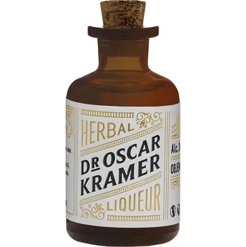 Likér Dr. Kramer bylinný likér Mini 36% 0,05l