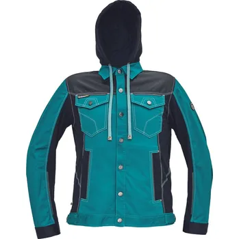 pracovní blůza Cerva NEURUM CLASSIC Pracovní bunda s kapucí petrolejová 54 0351000455054