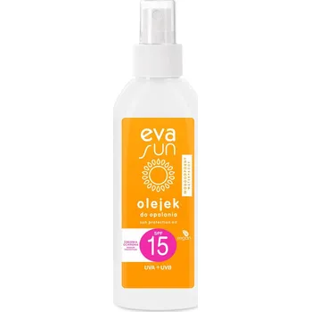 Přípravek na opalování Eva Sun Olej na opalování SPF15 150 ml