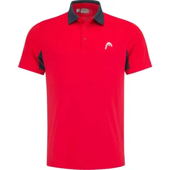 Pánské tričko Pánské tenisové polo tričko Head Slice - red Červený (S)