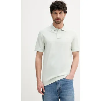 Bavlněné polo tričko BOSS Orange Prime modrá barva, 50507813 60X, vel. XL