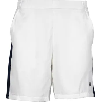 Pánské kraťasy Pánské tenisové kraťasy K-Swiss Tac Heritage Sport Short 8 M - white Bílý (XS)