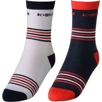 Pánské ponožky Ponožky K-Swiss Men Heritage Socks 2P Vícebarevný (39-42)