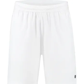 Pánské kraťasy Pánské tenisové kraťasy K-Swiss Tac Hypercourt Short - white Bílý (XXL)