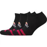 Ponožky Ellesse Melna Trainer Liner Sock 3P - black Černý (36-38)