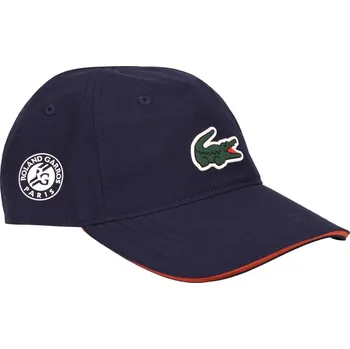 Čepice Čepice Lacoste Sport Roland Garros Edition Microfiber - navy blue Modrý (S)