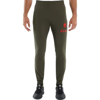 Pánské tenisové tepláky Hydrogen Tech - military green Zelený (L)